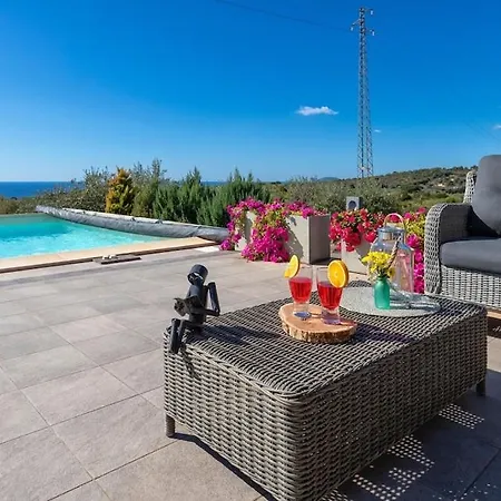 Villa Luxury Sunshine Con Piscina Vista Mare